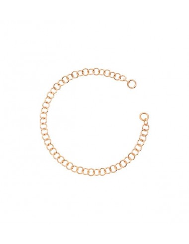 DODO BRACCIALE CATENA LEGGERA ORO ROSA