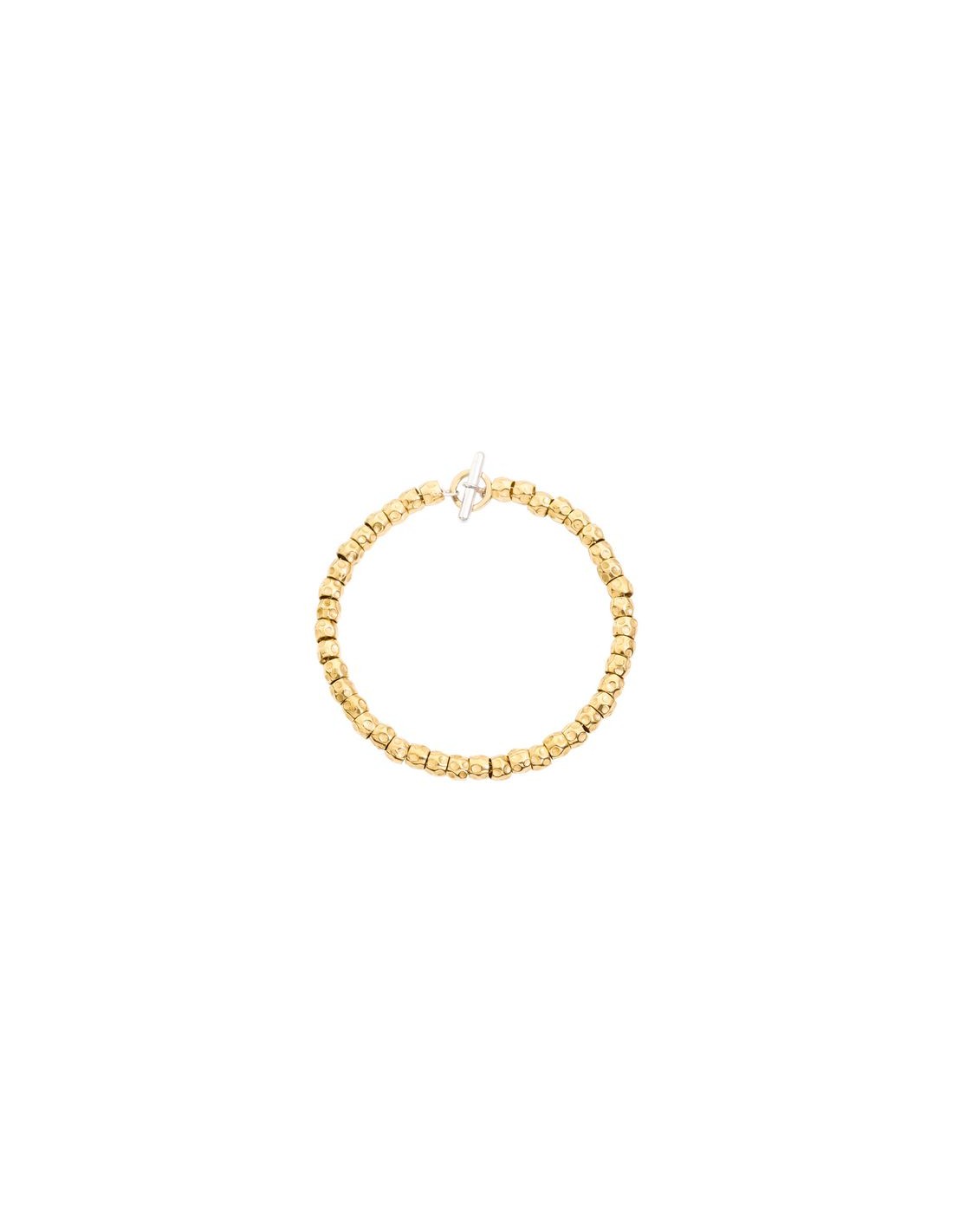 DODO BRACCIALE GRANELLI ORO GIALLO 18K Misura 18 cm