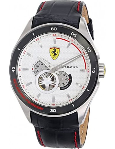 OROLOGIO SCUDERIA FERRARI AUTOMATICO PELLE