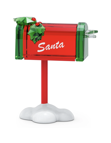 Swarovski Decorazione Holiday Cheers Cassetta Postale di Babbo Natale 2022